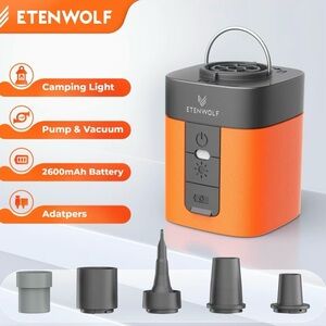 Etenwolf Air 3 Pump & Camping Light